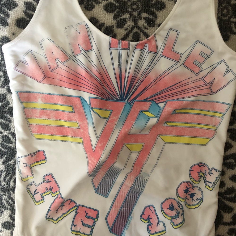 ✨Van Halen One-Piece Bathing Suit✨